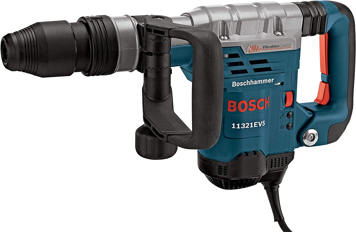 BOSCH 11321EVS Demolition Hammer - 13 Amp 1-9/16 in. Corded Variable Speed SDS-Max Concrete Demolition Hammer with Carrying Case