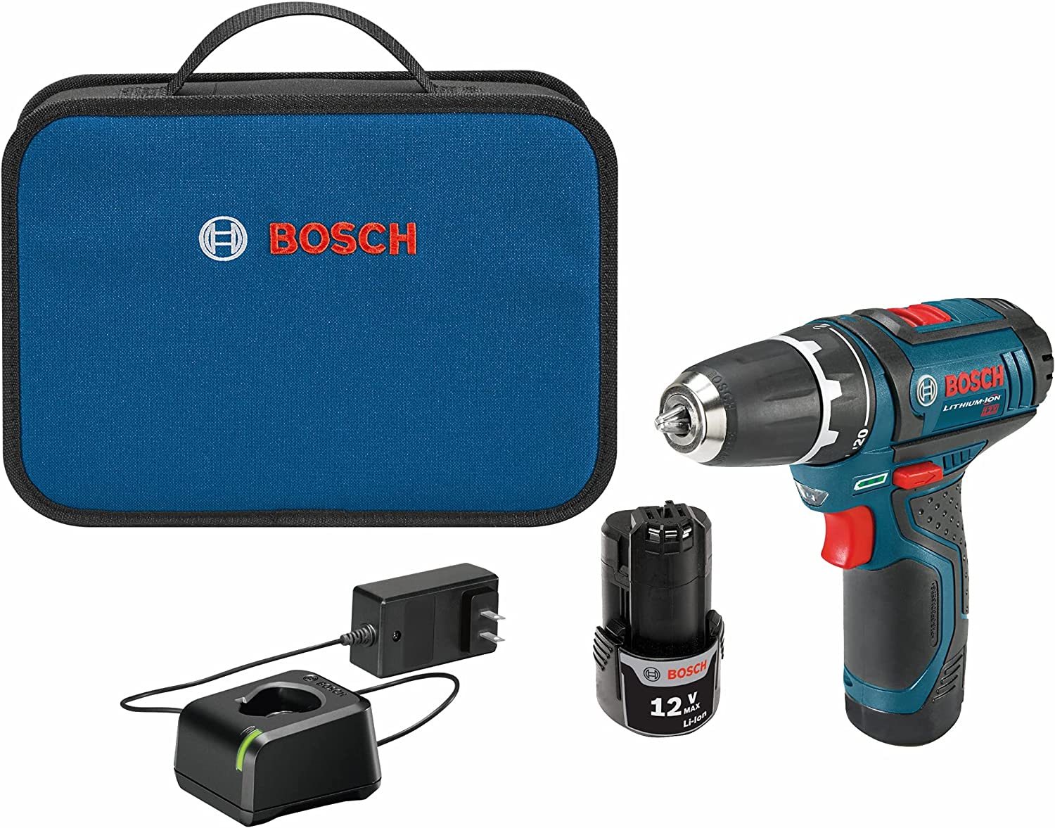 Bosch PS31-2A 12V Max Two-Speed Drill/Driver Kit 