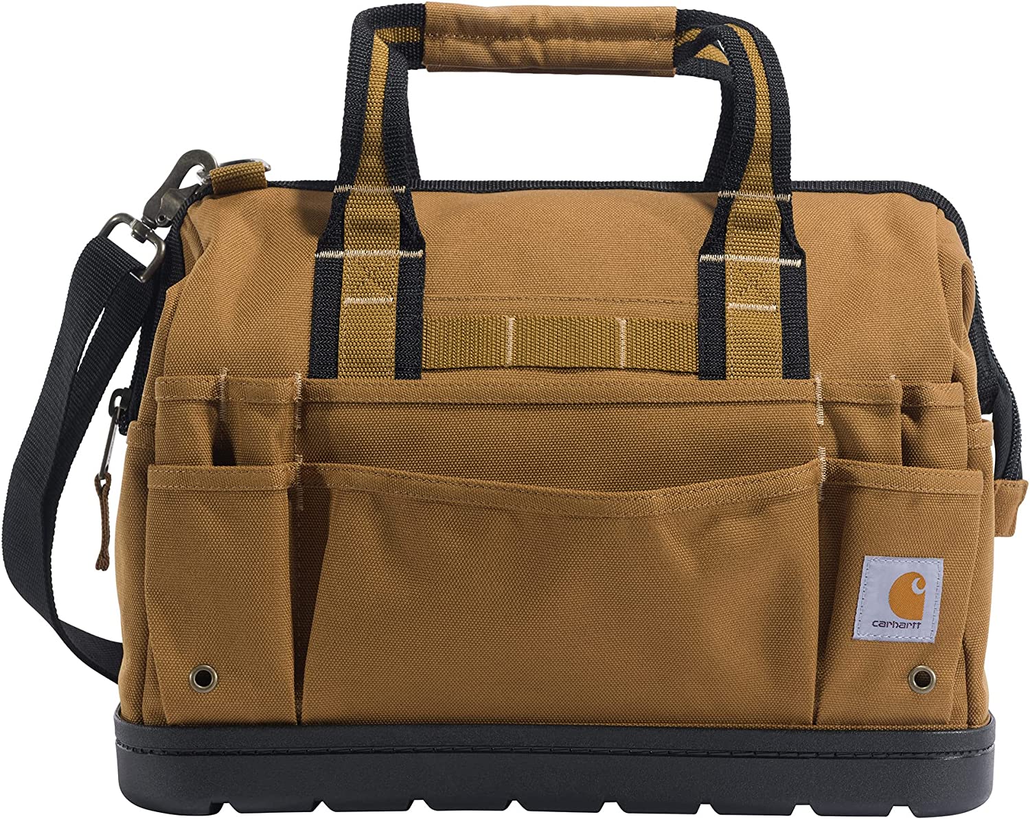 Carhartt Legacy Tool Bag 16-Inch w/ Molded Base, Carhartt Brown
