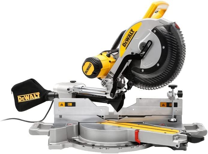 DEWALT 12-Inch Sliding Compound Miter Saw, Double Bevel (DWS780)