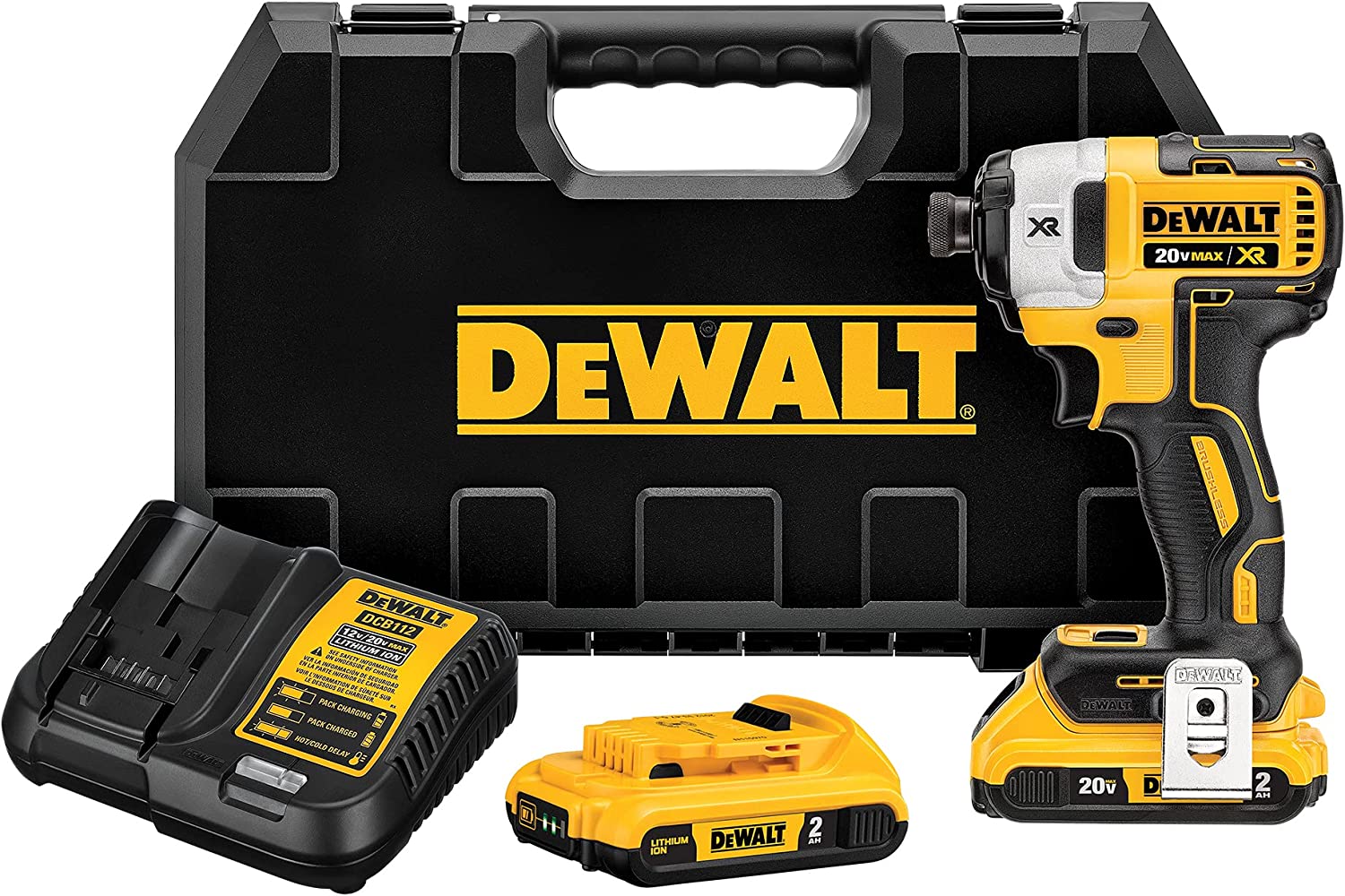 DeWalt 20V Max XR Cordless Impact Driver Kit