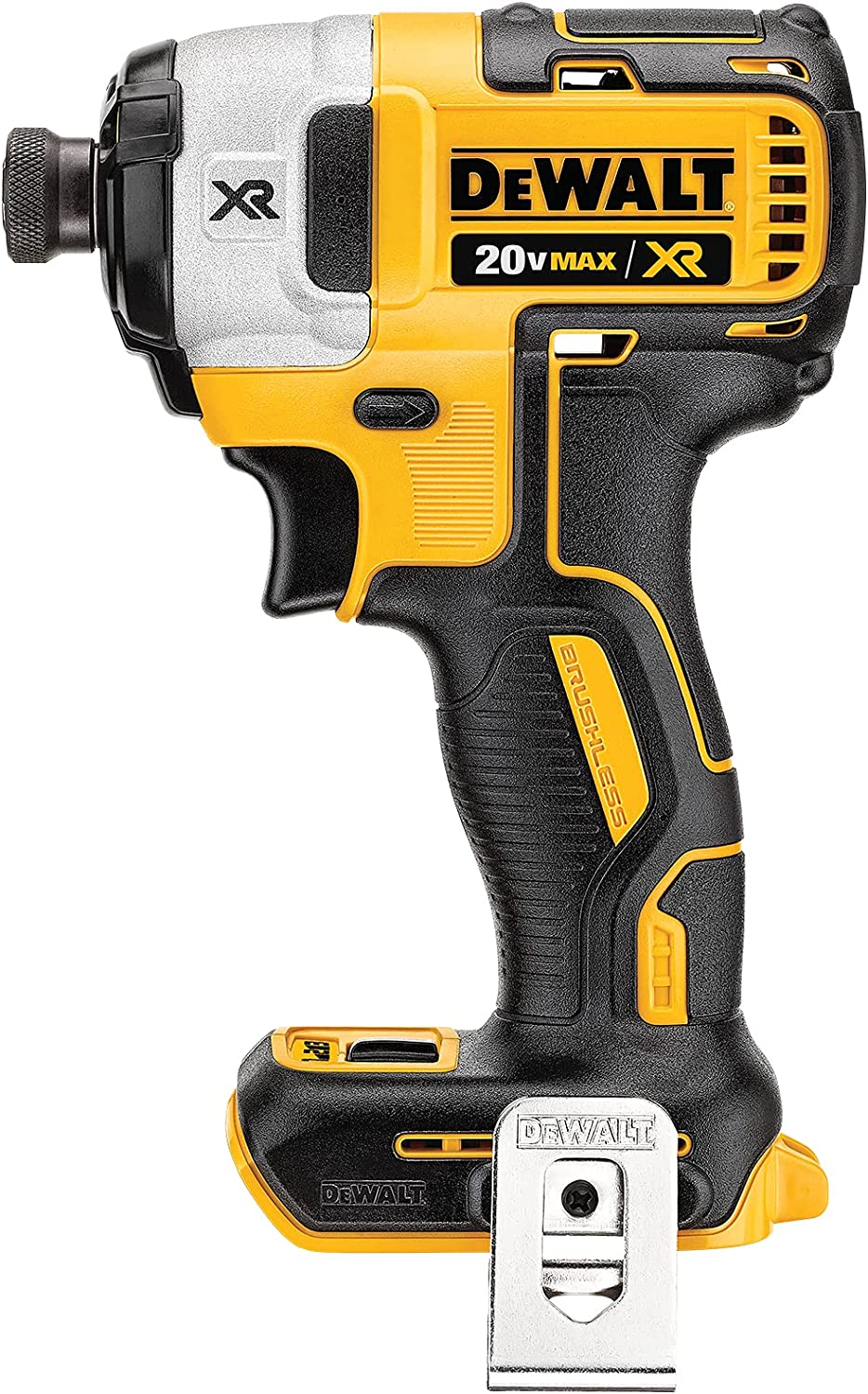 DEWALT 20V MAX XR Impact Driver, Brushless, 3-Speed, 1/4-Inch (DCF887B)