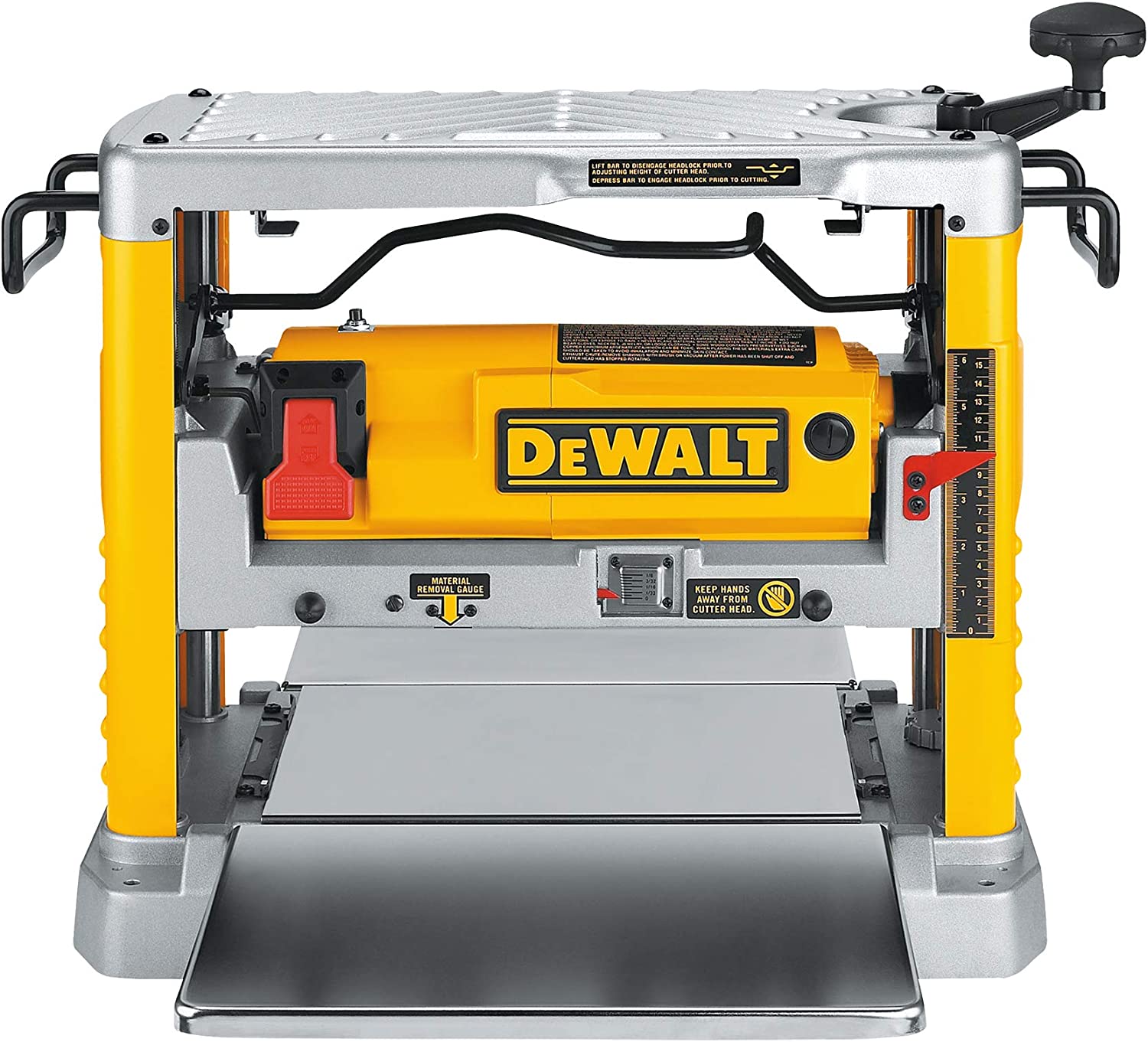 DEWALT Benchtop Planer, Single Speed, 15-Amp, 12-1/2-Inch (DW734)