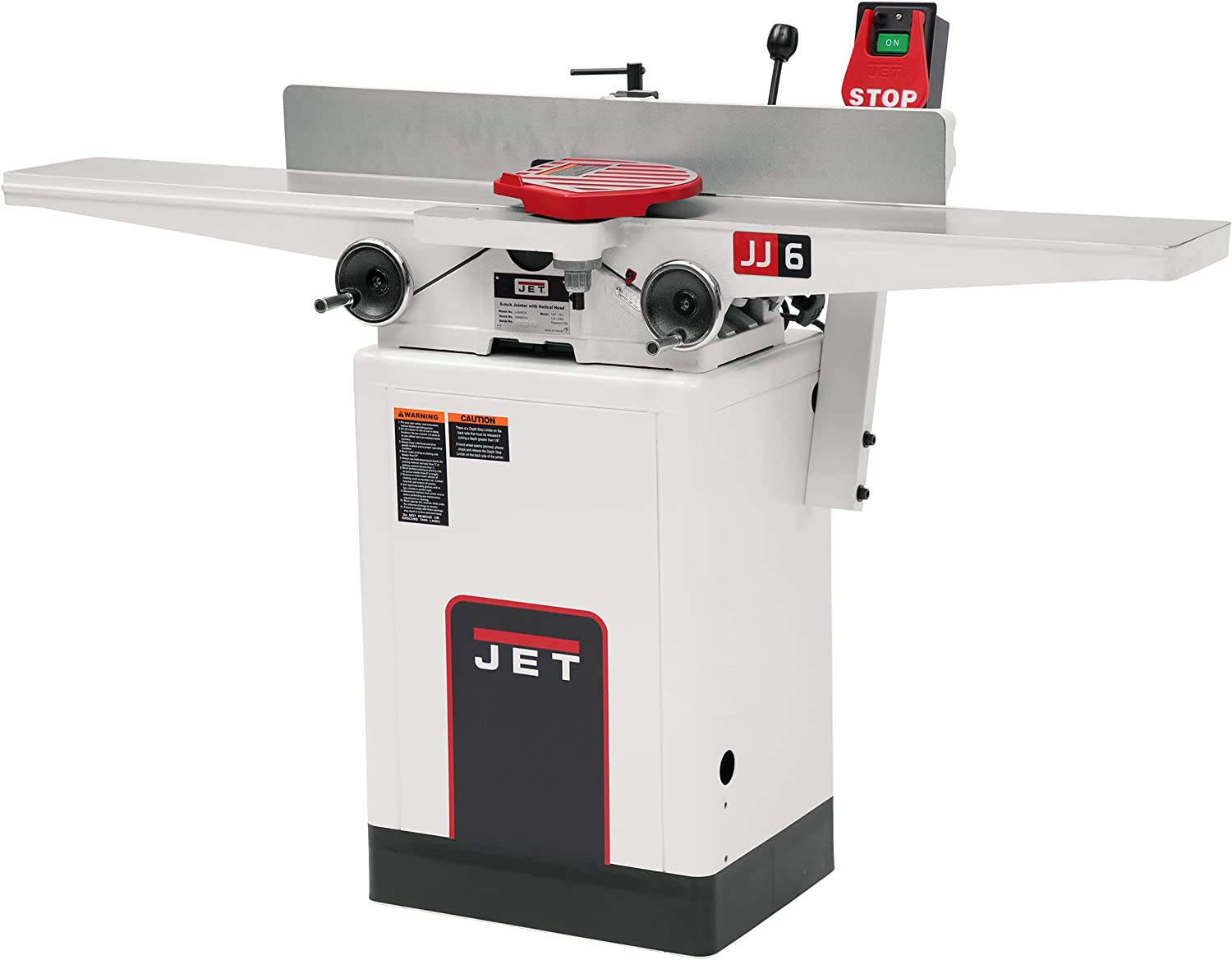 JET JJ-6HHBT, 6-Inch Helical Head Benchtop Jointer, 115V (718600)