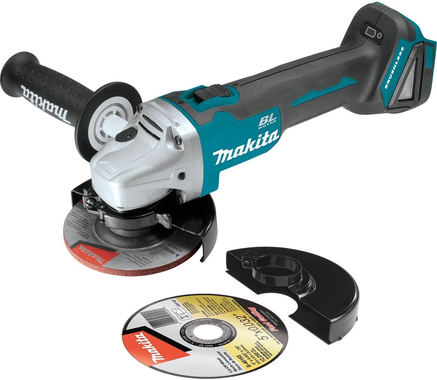 Makita XAG04Z 18V LXT® Lithium-Ion Brushless Cordless 4-1/2” / 5" Cut-Off/Angle Grinder